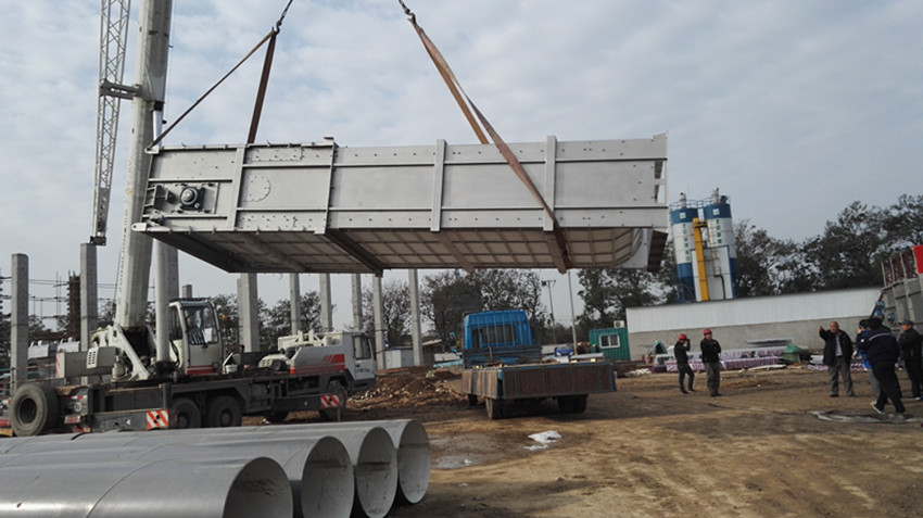  北京市槐房再生水廠項(xiàng)目工程施工現(xiàn)場